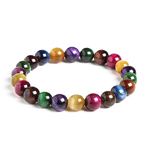 Naturstein Mixed Bunte Tigerauge Perlen Armbänder Frauen Yoga Energie Balance Buddha Gebet Elastische Seil Armreifen Schmuck Naturstein Mixed Bunte Tigerauge Perlen Armbänder Frauen Yoga Energie Balance Buddha Gebet Elastische Seil Armreifen Schmuck von BEDT