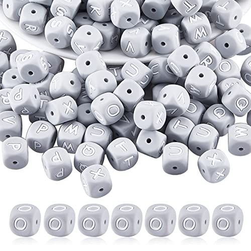BEEFLYING 20 Stück Graue Würfel Buchstabe O Silikonperlen 12x12x12 mm Quadratische Würfel Alphabetperlen mit 2 mm Lochabstandshalter Lose Perlen für Armbänder Halsketten Schmuckherstellung BEEFLYING 20 Stück Graue Würfel Buchstabe O Silikonperlen 12x12x12 mm Quadratische Würfel Alphabetperlen mit 2 mm Lochabstandshalter Lose Perlen für Armbänder Halsketten Schmuckherstellung von BEEFLYING