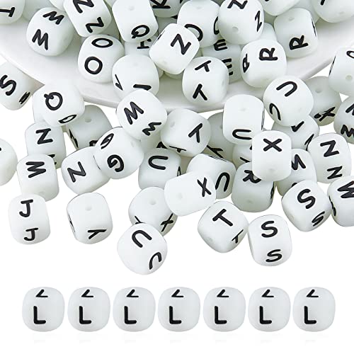 BEEFLYING 20 Stück Leuchtwürfel Buchstabe L Silikonperlen 12x12x12 mm Quadratische Würfel Alphabetperlen mit 2 mm Lochabstandshalter Lose Perlen für Armbänder Halsketten Schmuckherstellung BEEFLYING 20 Stück Leuchtwürfel Buchstabe L Silikonperlen 12x12x12 mm Quadratische Würfel Alphabetperlen mit 2 mm Lochabstandshalter Lose Perlen für Armbänder Halsketten Schmuckherstellung von BEEFLYING