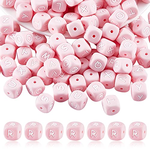 BEEFLYING 20 Stück Rosa Würfel Buchstabe R Silikonperlen 12x12x12 mm Quadratische Würfel Alphabetperlen mit 2 mm Lochabstandshalter Lose Perlen für Armbänder Halsketten Schmuckherstellung BEEFLYING 20 Stück Rosa Würfel Buchstabe R Silikonperlen 12x12x12 mm Quadratische Würfel Alphabetperlen mit 2 mm Lochabstandshalter Lose Perlen für Armbänder Halsketten Schmuckherstellung von BEEFLYING