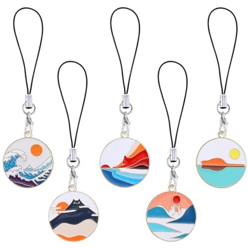 BEEFLYING 8 Stück süße Katzen-Handyanhänger Kawaii Charms-Riemen ästhetische Y2K-Handyanhänger Zubehör für Handytasche Schlüsselanhänger Airpods Kamera Geldbörse Dekor BEEFLYING 8 Stück süße Katzen-Handyanhänger Kawaii Charms-Riemen ästhetische Y2K-Handyanhänger Zubehör für Handytasche Schlüsselanhänger Airpods Kamera Geldbörse Dekor von BEEFLYING