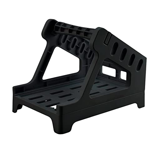 Etikettenhalter für Thermo-Etikettenrollen und Fächerfalz-Etiketten, Etikettenspender für 15,2 x 10,2 cm, Thermo-Etikettendrucker-Zubehör, schlankes schwarzes Design, 100 mm, 4 x 6 externer Etikettenhalter für Thermo-Etikettenrollen und Fächerfalz-Etiketten, Etikettenspender für 15,2 x 10,2 cm, Thermo-Etikettendrucker-Zubehör, schlankes schwarzes Design, 100 mm, 4 x 6 externer von BEEPRT