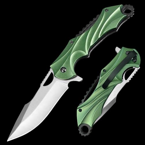 BEFUNC Klappmesser, Taschenmesser aus Edelstahlklinge, Scharfes Einhandmesser mit Gürtelclip, Survival Messer kann für Outdoor, Camping Jagdmesser BEFUNC Klappmesser, Taschenmesser aus Edelstahlklinge, Scharfes Einhandmesser mit Gürtelclip, Survival Messer kann für Outdoor, Camping Jagdmesser von BEFUNC