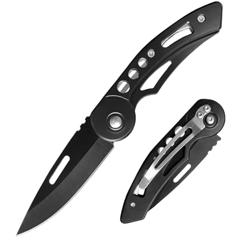 BEFUNC Mini Taschenmesser Klappmesser, Klein Messer, Edelstahl Schlüsselanhänger Messer, EDC Outdoor Messer Zweihand Klappmesser, Geschenk für Männer Frauen BEFUNC Mini Taschenmesser Klappmesser, Klein Messer, Edelstahl Schlüsselanhänger Messer, EDC Outdoor Messer Zweihand Klappmesser, Geschenk für Männer Frauen von BEFUNC
