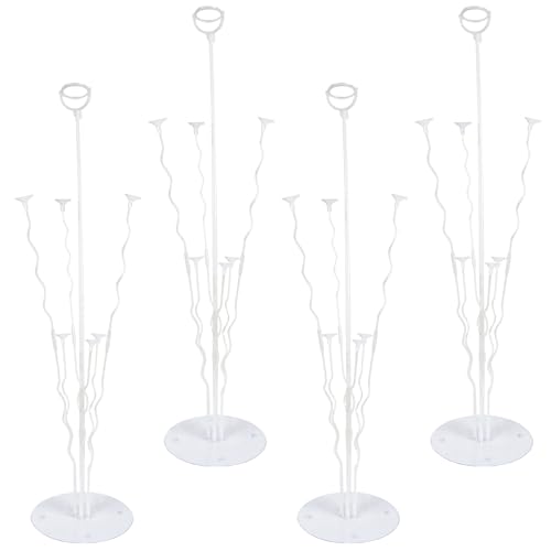 4PCS Ballon Stick Halter Transparente Ballonsticks Luftballons Ständer HalterDesktop Ballonständer Dekoration für Party Feier 4PCS Ballon Stick Halter Transparente Ballonsticks Luftballons Ständer HalterDesktop Ballonständer Dekoration für Party Feier von BEHORSE