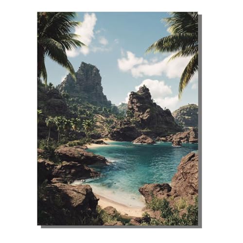 5D Diamant Painting Kit Landschaft Diamond Painting Kinder DIY Set, Berg Full Drill Bastelset für Erwachsene, Diamant Kunst Bilder Mosaic Stickerei für Home Wand Dekor 60x80 cm BJHF458 5D Diamant Painting Kit Landschaft Diamond Painting Kinder DIY Set, Berg Full Drill Bastelset für Erwachsene, Diamant Kunst Bilder Mosaic Stickerei für Home Wand Dekor 60x80 cm BJHF458 von BEIJUYHU