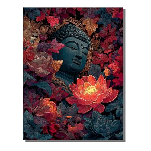 BEIJUYHU 5D DIY Diamond Painting Set Blume Diamant Painting Kinder, Zen Full Drill Bastelset für Erwachsene, Diamant Kunst Bilder Mosaic Stickerei für Home Wand Dekor 80x100 cm BJHF486 BEIJUYHU 5D DIY Diamond Painting Set Blume Diamant Painting Kinder, Zen Full Drill Bastelset für Erwachsene, Diamant Kunst Bilder Mosaic Stickerei für Home Wand Dekor 80x100 cm BJHF486 von BEIJUYHU