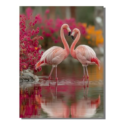 BEIJUYHU 5D DIY Diamond Painting Set Flamingo Diamant Painting Kinder, Tier Full Drill Bastelset für Erwachsene, Diamant Kunst Bilder Mosaic Stickerei für Home Wand Dekor 50 x 70 cm BJHF386 BEIJUYHU 5D DIY Diamond Painting Set Flamingo Diamant Painting Kinder, Tier Full Drill Bastelset für Erwachsene, Diamant Kunst Bilder Mosaic Stickerei für Home Wand Dekor 50 x 70 cm BJHF386 von BEIJUYHU