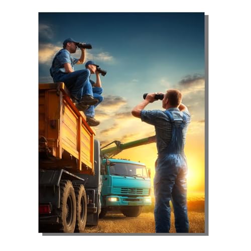 BEIJUYHU 5D Diamant Painting Kit Mann Diamond Painting Kinder DIY Set, LKW Full Drill Bastelset für Erwachsene, Diamant Kunst Bilder Mosaic Stickerei für Home Wand Dekor 80x100 cm BJHF478 BEIJUYHU 5D Diamant Painting Kit Mann Diamond Painting Kinder DIY Set, LKW Full Drill Bastelset für Erwachsene, Diamant Kunst Bilder Mosaic Stickerei für Home Wand Dekor 80x100 cm BJHF478 von BEIJUYHU
