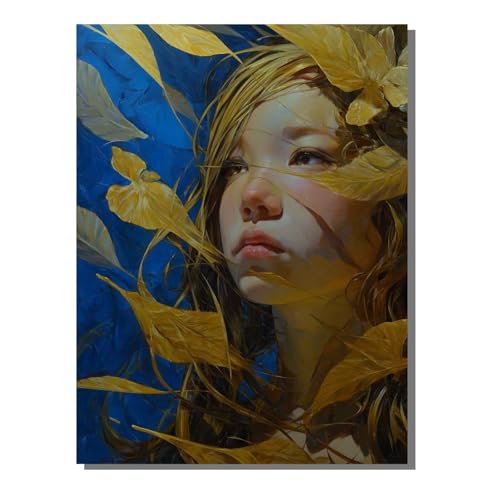 BEIJUYHU Diamond Painting Abstrakt Diamond Painting Erwachsene Groß XXL 80x100 cm Frau Full drill Daiment Malerei Erwachsene, 5D Diamant Art Mosaic Stickerei Bastelset Geschenk für Home Decor BJHF953 von BEIJUYHU