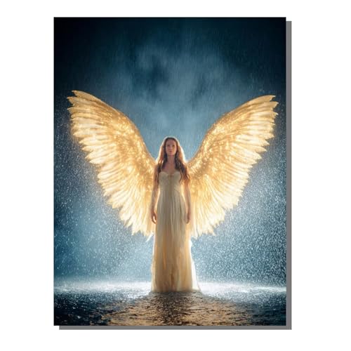 BEIJUYHU Engel 5D Diamond Painting Erwachsene Groß 40x50cm - Frau Full Drill Diamant Painting Bilder, DIY Mosaic Bastelset für Kinder, Diamant Kunst Malerei Stickerei für Home Wand Decor BJHF425 BEIJUYHU Engel 5D Diamond Painting Erwachsene Groß 40x50cm - Frau Full Drill Diamant Painting Bilder, DIY Mosaic Bastelset für Kinder, Diamant Kunst Malerei Stickerei für Home Wand Decor BJHF425 von BEIJUYHU