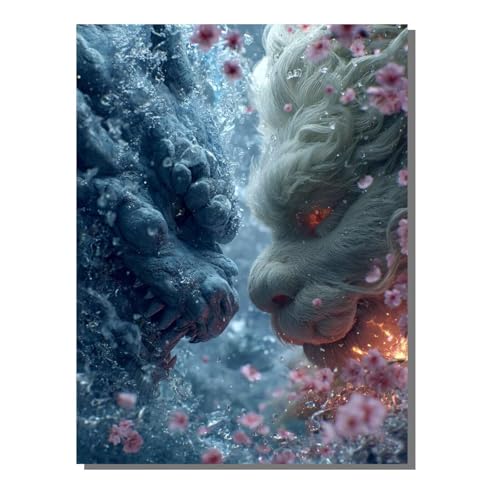 BEIJUYHU Tier 5D Diamond Painting Erwachsene Landschaft Full Drill Diamant Painting Kinder Bilder, DIY Mosaic Bastelset für Erwachsene, Diamant Malerei Stickerei Groß für Home Decor 60x80 cm BJHF489 BEIJUYHU Tier 5D Diamond Painting Erwachsene Landschaft Full Drill Diamant Painting Kinder Bilder, DIY Mosaic Bastelset für Erwachsene, Diamant Malerei Stickerei Groß für Home Decor 60x80 cm BJHF489 von BEIJUYHU