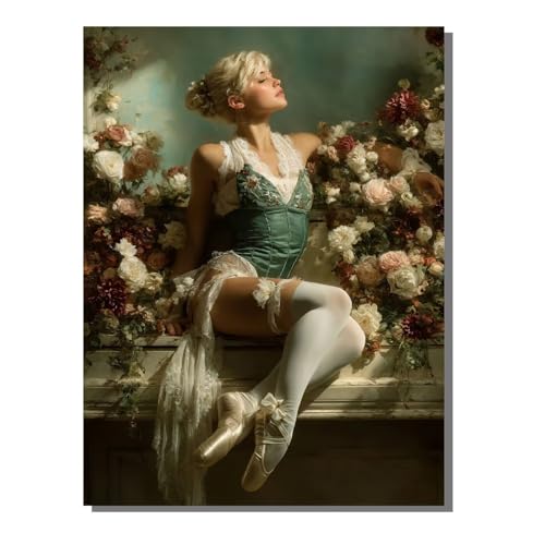 Blume 5D Diamond Painting Erwachsene Balletttänzerin Full Drill Diamant Painting Kinder Bilder, DIY Mosaic Bastelset für Erwachsene, Diamant Malerei Stickerei Groß für Home Decor 50 x 70 cm BJHF429 Blume 5D Diamond Painting Erwachsene Balletttänzerin Full Drill Diamant Painting Kinder Bilder, DIY Mosaic Bastelset für Erwachsene, Diamant Malerei Stickerei Groß für Home Decor 50 x 70 cm BJHF429 von BEIJUYHU