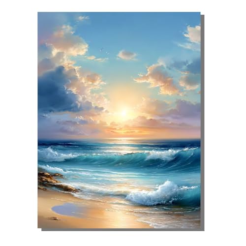 Diamond Painting Kinder Strand 5D Diamond Painting Sonnenuntergang Bilder DIY Full drill Crystal Strass Stickerei Mosaic Diamant Malerei Bastelset Geeignet Geschenk und Wanddeko 80x100 cm BJHF454 Diamond Painting Kinder Strand 5D Diamond Painting Sonnenuntergang Bilder DIY Full drill Crystal Strass Stickerei Mosaic Diamant Malerei Bastelset Geeignet Geschenk und Wanddeko 80x100 cm BJHF454 von BEIJUYHU