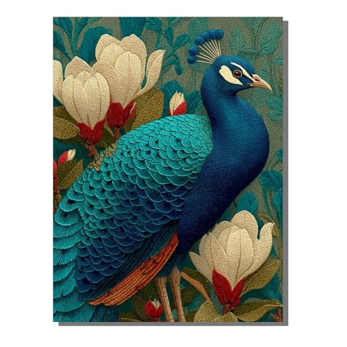Diamond Painting Set Pfau Diamant Painting Bilder Erwachsene Groß DlY Art Kinder Full Drill Diamond Malerei Blume 5D Diamant Kunst Malerei Stickerei Mosaic Bastelset Home Decor 60x80 cm BJHF451 Diamond Painting Set Pfau Diamant Painting Bilder Erwachsene Groß DlY Art Kinder Full Drill Diamond Malerei Blume 5D Diamant Kunst Malerei Stickerei Mosaic Bastelset Home Decor 60x80 cm BJHF451 von BEIJUYHU