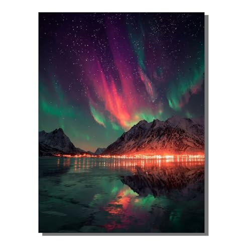 Landschaft Diamond Painting Erwachsene Groß XXL Laser 5D Full Drill Diamant Painting Bilder, DIY Mosaic Bastelset für Kinder und Erwachsene, Diamant Malerei Stickerei Home Decor 60x80 cm BJHF447 Landschaft Diamond Painting Erwachsene Groß XXL Laser 5D Full Drill Diamant Painting Bilder, DIY Mosaic Bastelset für Kinder und Erwachsene, Diamant Malerei Stickerei Home Decor 60x80 cm BJHF447 von BEIJUYHU