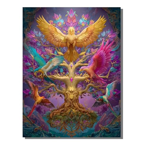 Landschaft Diamond Painting Erwachsene Groß XXL Vogel 5D Full Drill Diamant Painting Bilder, DIY Mosaic Bastelset für Kinder und Erwachsene, Diamant Malerei Stickerei Home Decor 80x100 cm BJHF457 Landschaft Diamond Painting Erwachsene Groß XXL Vogel 5D Full Drill Diamant Painting Bilder, DIY Mosaic Bastelset für Kinder und Erwachsene, Diamant Malerei Stickerei Home Decor 80x100 cm BJHF457 von BEIJUYHU