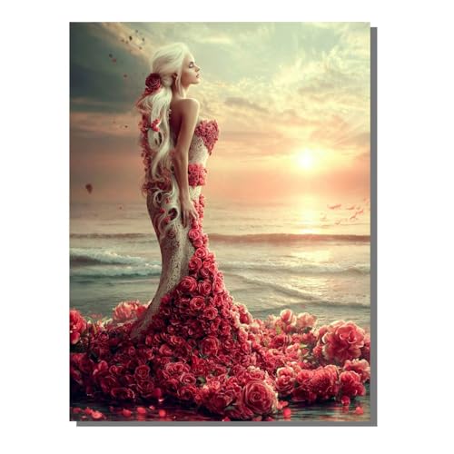 Sonnenuntergang Diamond Painting Erwachsene Groß XXL Blume 5D Full Drill Diamant Painting, DIY Mosaic Bastelset für Kinder und Erwachsene, Diamant Malerei Stickerei Home Decor 50 x 70 cm BJHF437 Sonnenuntergang Diamond Painting Erwachsene Groß XXL Blume 5D Full Drill Diamant Painting, DIY Mosaic Bastelset für Kinder und Erwachsene, Diamant Malerei Stickerei Home Decor 50 x 70 cm BJHF437 von BEIJUYHU