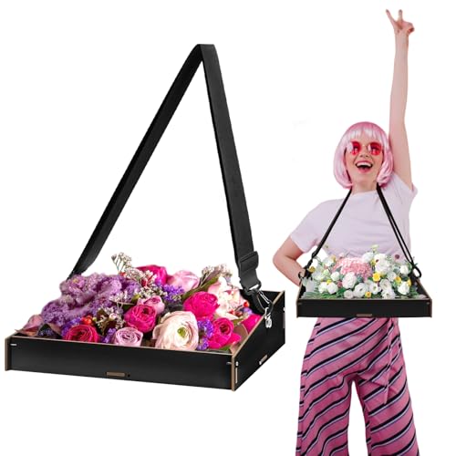 BEIMEIII Bauchladen JGA Schwarz Bauchladen Junggesellinnenabschied Team Bride Deko Bauchladen Braut Holz für Männer Frauen JGA Party Spiele Promotion 40 * 26 * 10.5cm BEIMEIII Bauchladen JGA Schwarz Bauchladen Junggesellinnenabschied Team Bride Deko Bauchladen Braut Holz für Männer Frauen JGA Party Spiele Promotion 40 * 26 * 10.5cm von BEIMEIII