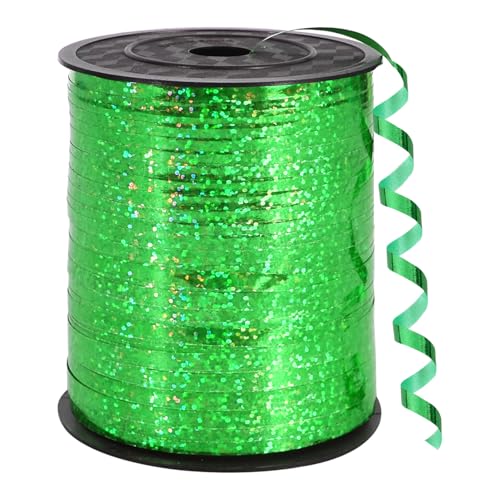500 Meter Grün Ballonband Geschenkband Geschenkverpackung für Party Festival Art Craft Dekor Florist Weihnachten Blumen Dekoration von BEISHIDA