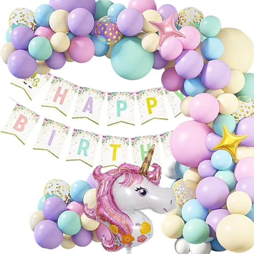 147 Stück Girlande Pastell Luftballons, Regenbogen Ballon Kit Giant Aluminiumfolie Luftballons Regenbogen Stern Luftballon, Kindergeburtstagsballons Für Geburtstag Hochzeit Kostümparty 147 Stück Girlande Pastell Luftballons, Regenbogen Ballon Kit Giant Aluminiumfolie Luftballons Regenbogen Stern Luftballon, Kindergeburtstagsballons Für Geburtstag Hochzeit Kostümparty von BEKKLPOU