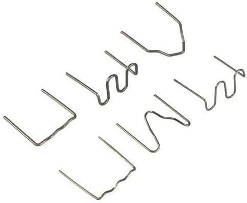 BELEY 600PCS Edelstahl Hot Staples Welder Staple für Autoreparaturkunststoffschweißen Reparieren von BELEY