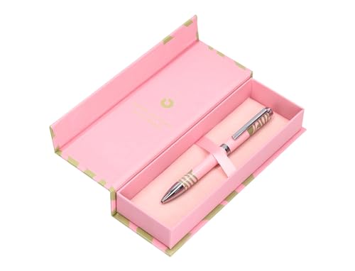 BELIUS Kugelschreiber Ink Dreams Aluminium in Rosa und Grün, matt, Silber, Innentextur, blaue Tinte, Design-Box BELIUS Kugelschreiber Ink Dreams Aluminium in Rosa und Grün, matt, Silber, Innentextur, blaue Tinte, Design-Box von BELIUS