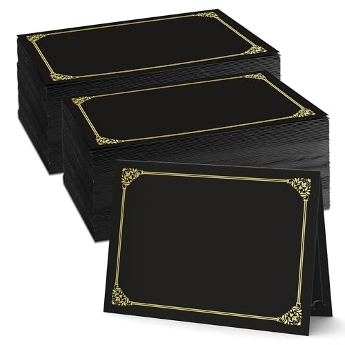 Schwarze Zeugnishalter, 21,6 x 27,9 cm, 200 Stück – verwendet als Auszeichnungszertifikatsmappen mit Goldfolien-Rand, für Zertifikate, Auszeichnungen, Dokumente und Diplome in Briefgröße 21,6 x 27,9 Schwarze Zeugnishalter, 21,6 x 27,9 cm, 200 Stück – verwendet als Auszeichnungszertifikatsmappen mit Goldfolien-Rand, für Zertifikate, Auszeichnungen, Dokumente und Diplome in Briefgröße 21,6 x 27,9 von BELLE KR