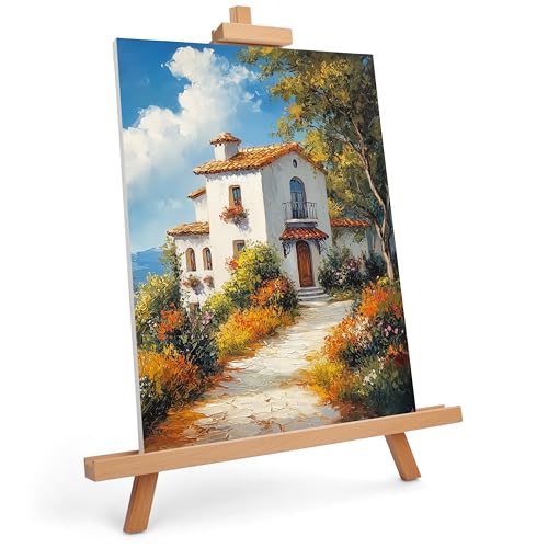 Belle Vous Tischstaffelei Verstellbar aus Holz A-Form - 83cm Buchenholz Staffelei Dreifuß Holzstaffelei, Tisch Staffelei Holzständer Stativ zum Zeichnen, Malen, Fotos Aufstellen, Kunst Belle Vous Tischstaffelei Verstellbar aus Holz A-Form - 83cm Buchenholz Staffelei Dreifuß Holzstaffelei, Tisch Staffelei Holzständer Stativ zum Zeichnen, Malen, Fotos Aufstellen, Kunst von BELLE VOUS