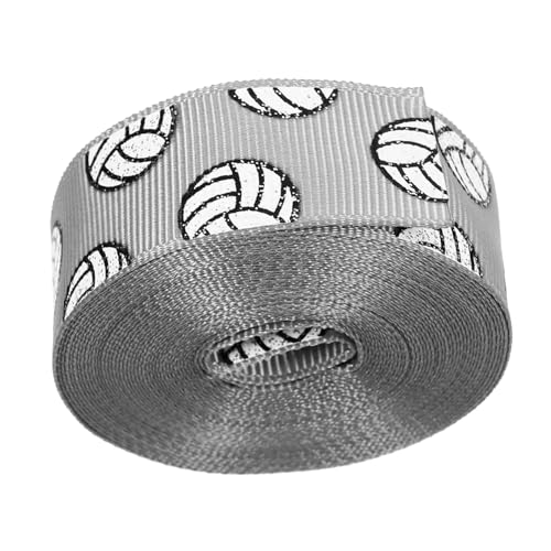 BELLIFFY 1 Rolle Volleyball Themenband Rollensport Dekorationsband Strapazierfähiges und Fadefreies DIY Band für Hochzeiten Geschenkkartons und Bastelprojekte von BELLIFFY