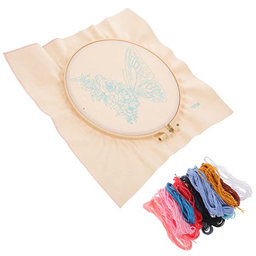 BELLIFFY 1 Satz DIY Stickset für Anfänger Teiliges Set mit Blumenmuster und Anleitung Leicht Tragbar für Handarbeiten und Projekte zur Wohnraumgestaltung BELLIFFY 1 Satz DIY Stickset für Anfänger Teiliges Set mit Blumenmuster und Anleitung Leicht Tragbar für Handarbeiten und Projekte zur Wohnraumgestaltung von BELLIFFY