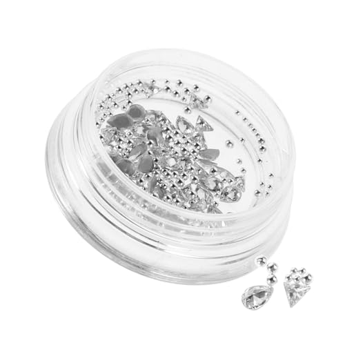 BELLIFFY 1 Schachtel Butterfly Steine für Fingernagel Designs Tragbarer Box für Diy Maniküre und Kunstvolle Dekorationen Langlebig und Vielseitig von BELLIFFY