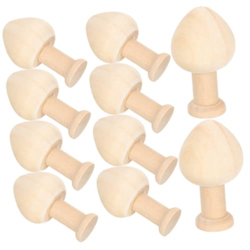 BELLIFFY 10 Stück Bemalte Baumschmuckstücke, Unvollendete Holzbäume, Mini Holzbaumschmuck, Mini Holzbäume, Basteln, Holzbäume Zum Selbermachen, Miniatur Holzbäume Zum Selbermachen, von BELLIFFY