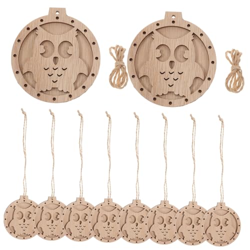 BELLIFFY 10 Stück Holzornamente DIY Holz Anhänger Unvollendete Holzschnitt für Bastelarbeiten Weihnachts und Hochzeitsdekoration für Kunsthandwerk und Festivitäten BELLIFFY 10 Stück Holzornamente DIY Holz Anhänger Unvollendete Holzschnitt für Bastelarbeiten Weihnachts und Hochzeitsdekoration für Kunsthandwerk und Festivitäten von BELLIFFY