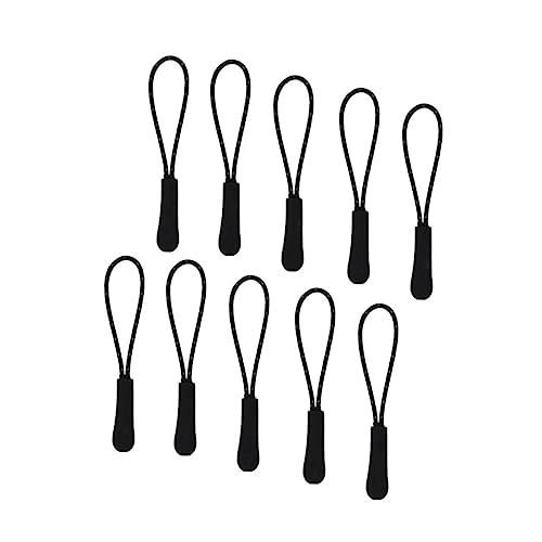 BELLIFFY Ersatzpackung Reflektierende Schwarze Reißverschlussanhänger Reißverschluss-verlängerungskabel BELLIFFY Ersatzpackung Reflektierende Schwarze Reißverschlussanhänger Reißverschluss-verlängerungskabel von BELLIFFY