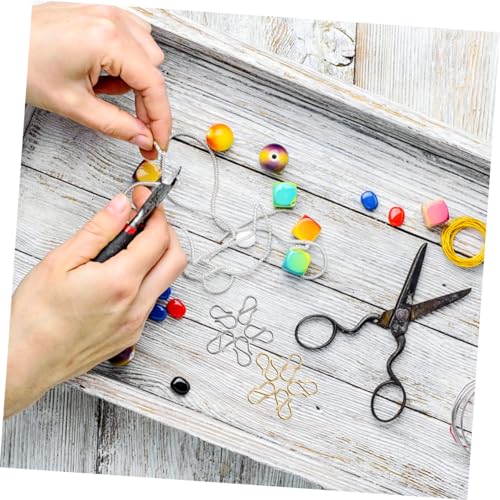 BELLIFFY 10 Stück Teiliges S förmige Schmuckverschlüsse aus Edelstahl Langlebige Rostfreie Ketten Armbandverbinder für DIY Schmuckherstellung Zweifarbige Kratzfeste Clips mit Glatter BELLIFFY 10 Stück Teiliges S förmige Schmuckverschlüsse aus Edelstahl Langlebige Rostfreie Ketten Armbandverbinder für DIY Schmuckherstellung Zweifarbige Kratzfeste Clips mit Glatter von BELLIFFY