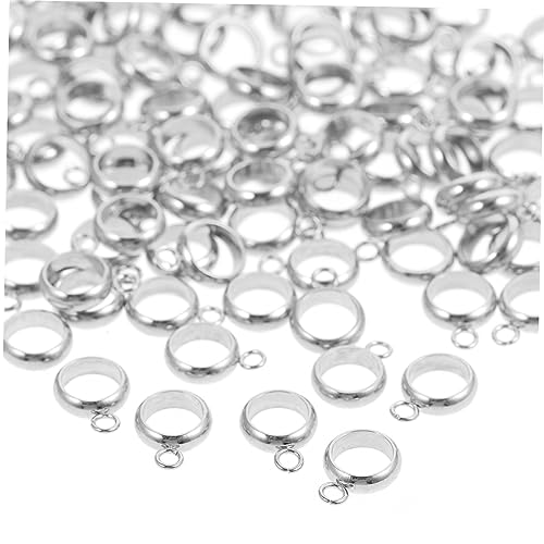BELLIFFY 100 Stück DIY Schmuckherstellungszubehör, Bügelperlen, DIY Abstandshalterperlen Mit DIY Armbandperlen, Verbindungsglieder Für Die Herstellung Von Anhängern, Bastelperlen, BELLIFFY 100 Stück DIY Schmuckherstellungszubehör, Bügelperlen, DIY Abstandshalterperlen Mit DIY Armbandperlen, Verbindungsglieder Für Die Herstellung Von Anhängern, Bastelperlen, von BELLIFFY