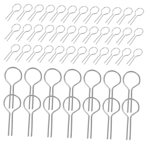 BELLIFFY 100 Stück Keramik Brennnadeln Hochtemperaturbeständige Metallnadeln für DIY Töpferbedarf Schmuckherstellung Ofenhaken Robust Langlebig von BELLIFFY