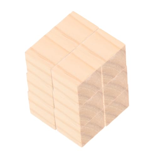 BELLIFFY 100 Stück Teiliges Unbehandelte Holzwürfel Quadratisch Natürliche Holzblöcke für DIY Basteln Stapelspiel Pädagogisch für Zuhause Schule Büro BELLIFFY 100 Stück Teiliges Unbehandelte Holzwürfel Quadratisch Natürliche Holzblöcke für DIY Basteln Stapelspiel Pädagogisch für Zuhause Schule Büro von BELLIFFY