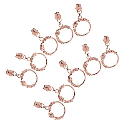 BELLIFFY 10St Reißverschluss bastelbedarf zipper repair Ersatzteile für Reißverschlüsse Taschenzubehör Ersatzbekleidungszubehör Kleidungsersatzreißverschlüsse Zinklegierung Rose Gold BELLIFFY 10St Reißverschluss bastelbedarf zipper repair Ersatzteile für Reißverschlüsse Taschenzubehör Ersatzbekleidungszubehör Kleidungsersatzreißverschlüsse Zinklegierung Rose Gold von BELLIFFY