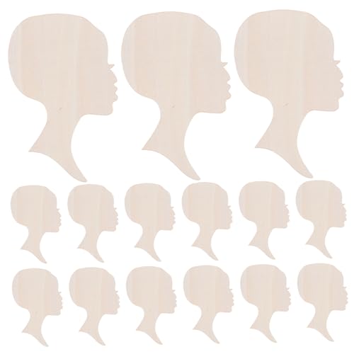BELLIFFY 12 Stück Malholzspäne, Afrikanische Wanddekoration, Afrikanische Holzsilhouetten, Frauengesichter Aus Holz Zum Basteln, Afrikanische Frauen, Bastelkopf, Gesichtsausschnitt, BELLIFFY 12 Stück Malholzspäne, Afrikanische Wanddekoration, Afrikanische Holzsilhouetten, Frauengesichter Aus Holz Zum Basteln, Afrikanische Frauen, Bastelkopf, Gesichtsausschnitt, von BELLIFFY