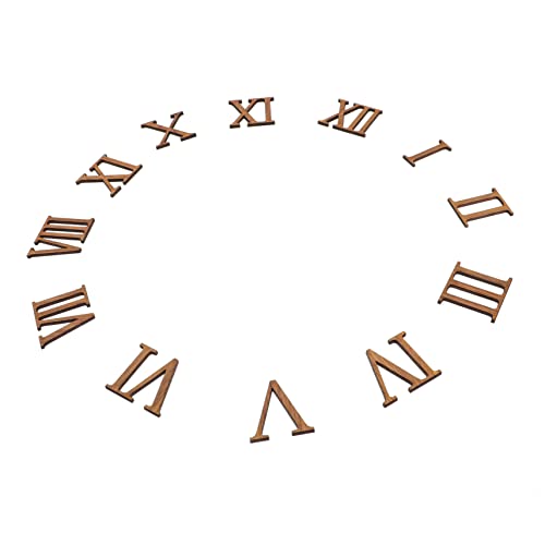 BELLIFFY 12 Stück Teiliges Wanduhr Römische Ziffern Ersatzteile für DIY Installieren Dekorative Uhrziffern für Verschiedene Wanduhren BELLIFFY 12 Stück Teiliges Wanduhr Römische Ziffern Ersatzteile für DIY Installieren Dekorative Uhrziffern für Verschiedene Wanduhren von BELLIFFY