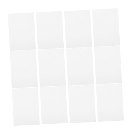 BELLIFFY 150 Stück Teiliges Weißes Kartonpapier Dickes Robustes Bastelpapier für DIY Kunstprojekte Zeichnen Aquarellmalerei Kartengestaltung und Vielseitige Kreative Anwendungen von BELLIFFY