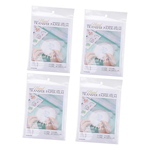 BELLIFFY 16Stücke Teiliges Wasserlöslicher Stickerei Film und Transferpapier für DIY Stickmuster oder Verblassen für Kleidung und Mehr BELLIFFY 16Stücke Teiliges Wasserlöslicher Stickerei Film und Transferpapier für DIY Stickmuster oder Verblassen für Kleidung und Mehr von BELLIFFY