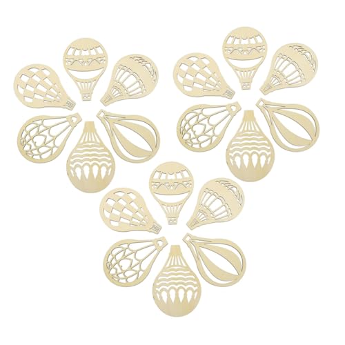 BELLIFFY 18 Stück Holzspäne Heißluftballon Heißluftballon Holzscheiben Heißluftballon Ornament Kleine Holzscheiben Bastelbedarf Holzscheiben Kit DIY Malmaterialien Ausschnitt Basteln BELLIFFY 18 Stück Holzspäne Heißluftballon Heißluftballon Holzscheiben Heißluftballon Ornament Kleine Holzscheiben Bastelbedarf Holzscheiben Kit DIY Malmaterialien Ausschnitt Basteln von BELLIFFY