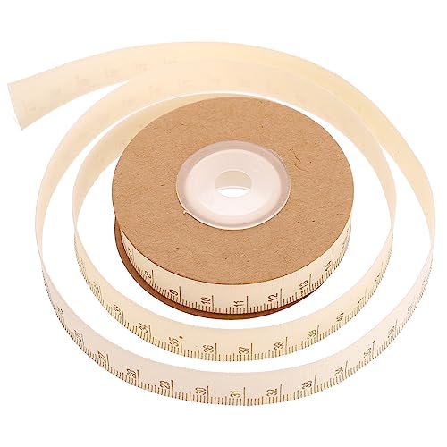 BELLIFFY 1Rolle Baumwollband mit Maßstab Dekoratives Geschenkband für DIY Projekte und Blumenverpackungen Robust und Langlebig für Partys und Hochzeiten BELLIFFY 1Rolle Baumwollband mit Maßstab Dekoratives Geschenkband für DIY Projekte und Blumenverpackungen Robust und Langlebig für Partys und Hochzeiten von BELLIFFY