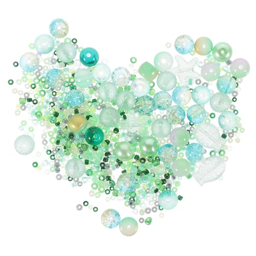 BELLIFFY 2 Glasperlen Mit Farbverlauf, Kleine Perlen, Armbandperlen, Schmuckherstellungsperlen, Armband, Lose Perlen, Perlen, DIY Perlen Für Halsketten, Perlenketten, Abstandsperlen Zur von BELLIFFY