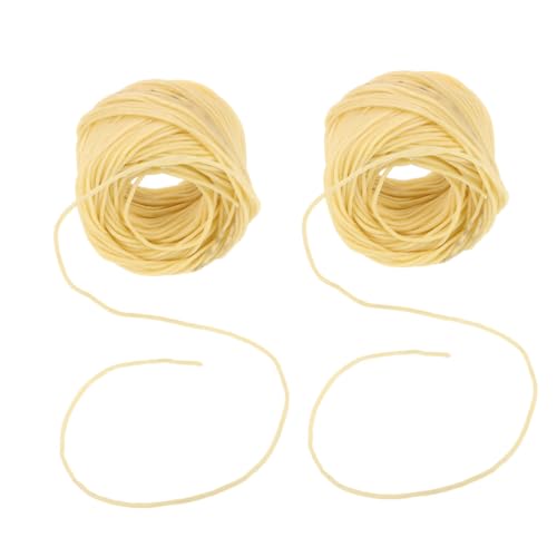 BELLIFFY 2 Stück Kerzendochte Aus Flachsfaser Für Die DIY-kerzenherstellung, 30 M Lang, 2 Mm Breit, Brennende Dochte Für Paraffin-heimdekor-projekte BELLIFFY 2 Stück Kerzendochte Aus Flachsfaser Für Die DIY-kerzenherstellung, 30 M Lang, 2 Mm Breit, Brennende Dochte Für Paraffin-heimdekor-projekte von BELLIFFY