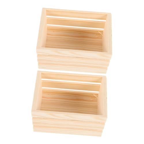 BELLIFFY 2 Stück Miniatur Holzkorb Kleine Stabile Holzkisten für Puppenhaus Dekor und Aufbewahrung Kompakt Leicht Tragbar mit Authentischer Detailverarbeitung für Vielseitige Puppenhaus BELLIFFY 2 Stück Miniatur Holzkorb Kleine Stabile Holzkisten für Puppenhaus Dekor und Aufbewahrung Kompakt Leicht Tragbar mit Authentischer Detailverarbeitung für Vielseitige Puppenhaus von BELLIFFY