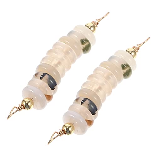 BELLIFFY 2 Stück Perlenketten, Radperlen, Natursteinperlen, Schmuck Abstandsperlen, Abstandshalter Für Armbänder, Perlen Zur Armbandherstellung, Perlen Zur Schmuckherstellung, BELLIFFY 2 Stück Perlenketten, Radperlen, Natursteinperlen, Schmuck Abstandsperlen, Abstandshalter Für Armbänder, Perlen Zur Armbandherstellung, Perlen Zur Schmuckherstellung, von BELLIFFY